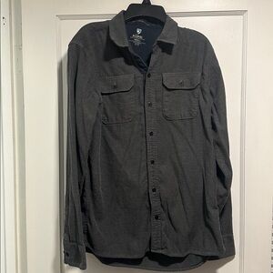 KUHL Grey Descndr Button Up Shirt